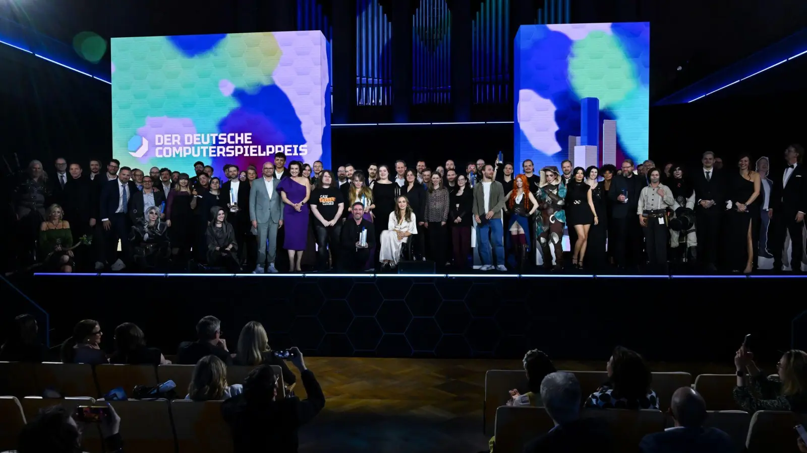 Der Deutsche Computerspielpreis wird in 15 Kategorien verliehen - das Preisgeld beträgt zusammen 800.000 Euro. (Foto: Sven Hoppe/dpa)