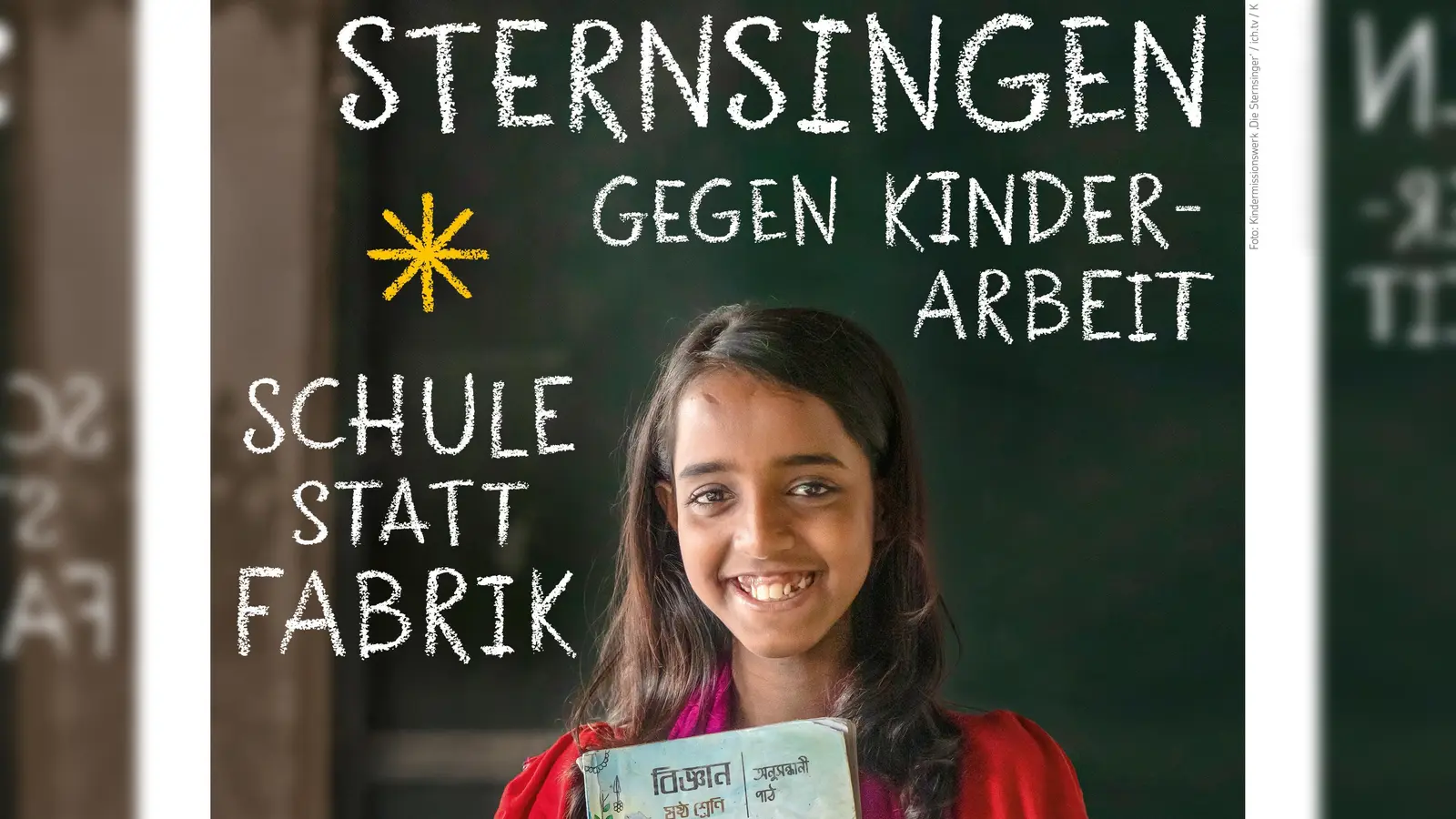 Das aktuelle Plakat der Sternsingeraktion 2026 - es geht heuer um Kinderarbeit. (Foto: BDKJ)