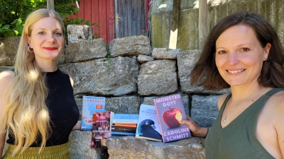Johanna Heidrich (links) und Daniela Menke haben in Bad Windsheim einen Buch-Club gegründet. (Foto: Nina Daebel)