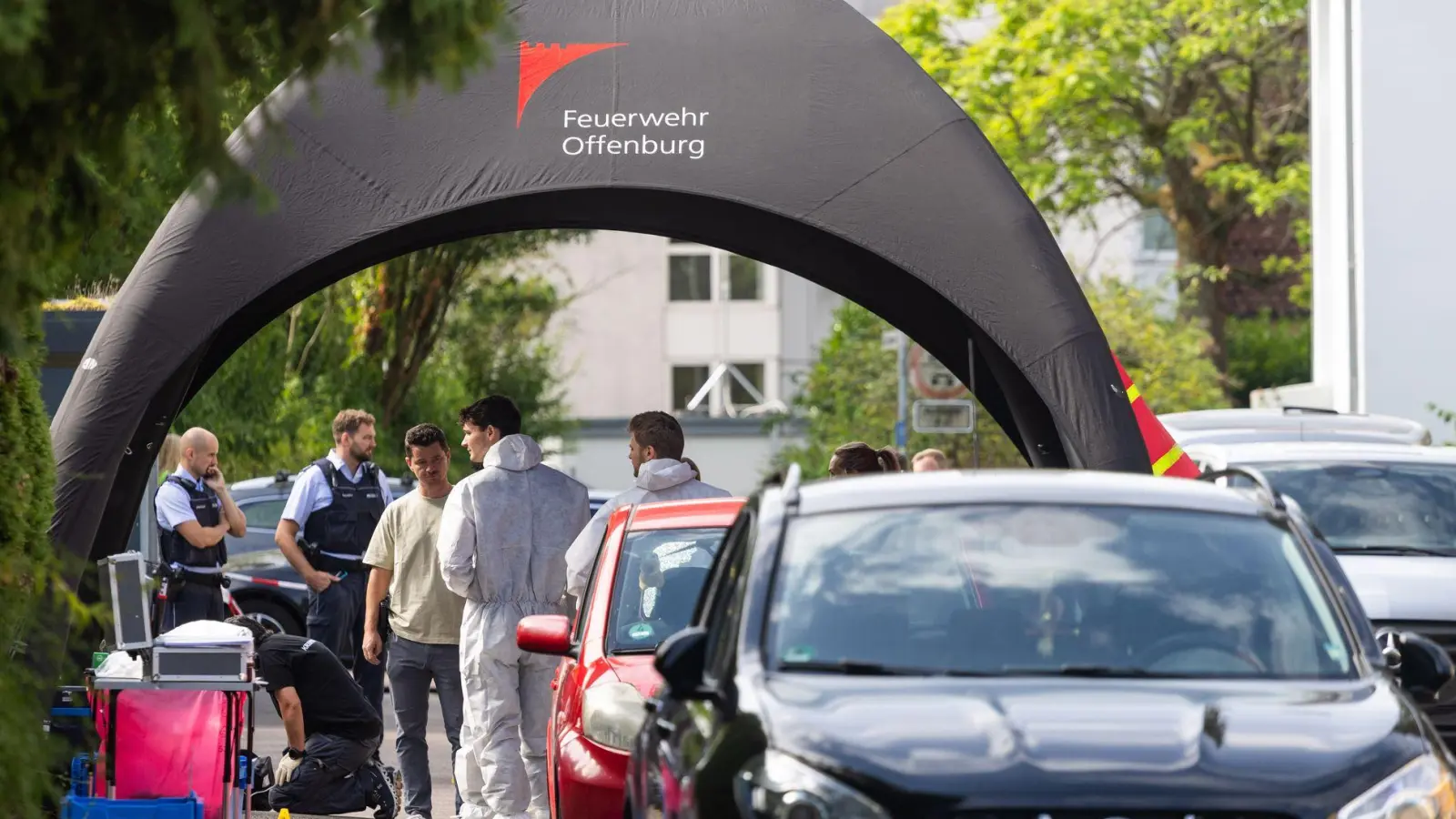 Ein Mann und eine Frau starben in Offenburg. (Foto: Philipp von Ditfurth/dpa)