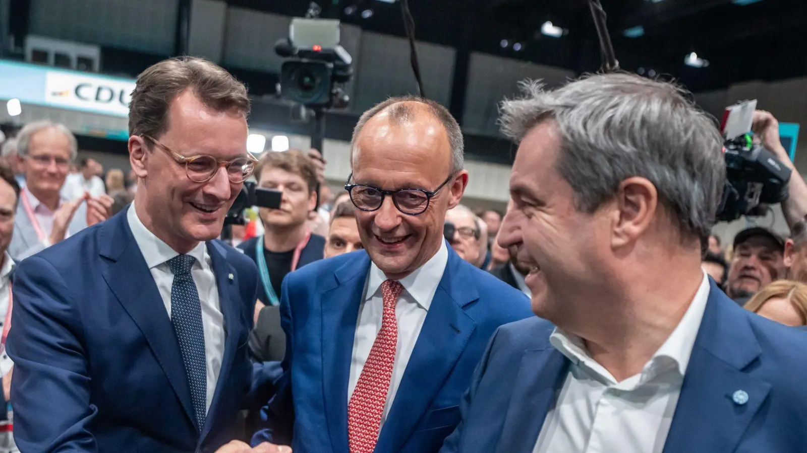 Wer könnte Friedrich Merz als Bundeskanzler beerben? (Archivbild) (Foto: Michael Kappeler/dpa)
