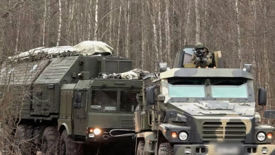 Russland hat zum zweiten Mal eine Oreschnik auf die Ukraine abgefeuert. (Archivbild) (Foto: -/Russian Defense Ministry Press Service/AP/dpa)