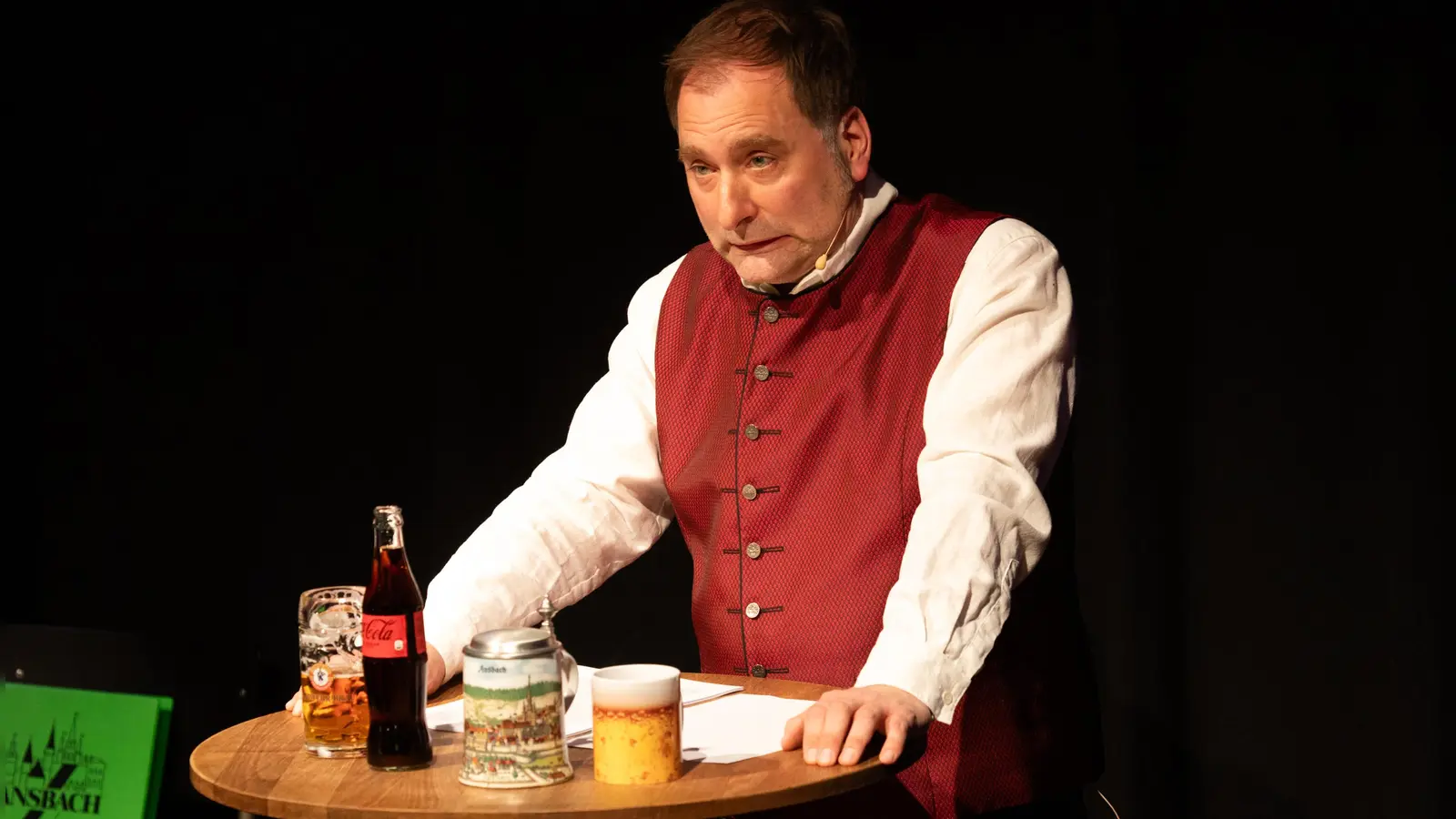 Thorsten Siebenhaar tritt zum dritten Mal beim Josefi-Derblecken auf. (Foto: Evi Lemberger)