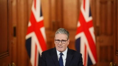 Die britische Regierung von Keir Starmer kündigt eine weitreichende Asylreform an. (Archivbild) (Foto: James Manning/PA Wire/dpa)