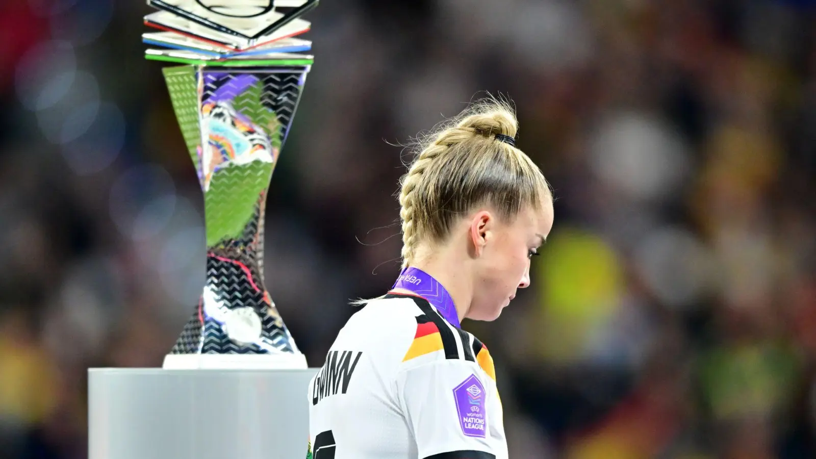 Es hat leider nur für Platz zwei gereicht in der Nations League für die deutschen Frauen. (Foto: Sebastian Christoph Gollnow/dpa)
