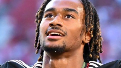 Jonah Kusi-Asare verlässt den FC Bayern endgültig. (Archivbild) (Foto: Sven Hoppe/dpa)