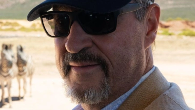 Auf großer Reise inklusive Tierbildern: Bayerns Ministerpräsident Markus Söder.  (Foto: Sven Hoppe/dpa)