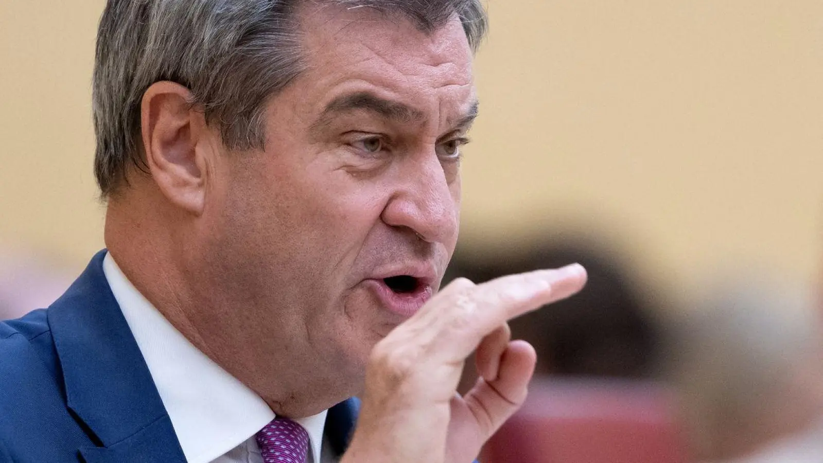 Markus Söder (CSU), Ministerpräsident von Bayern. (Foto: Sven Hoppe/dpa)