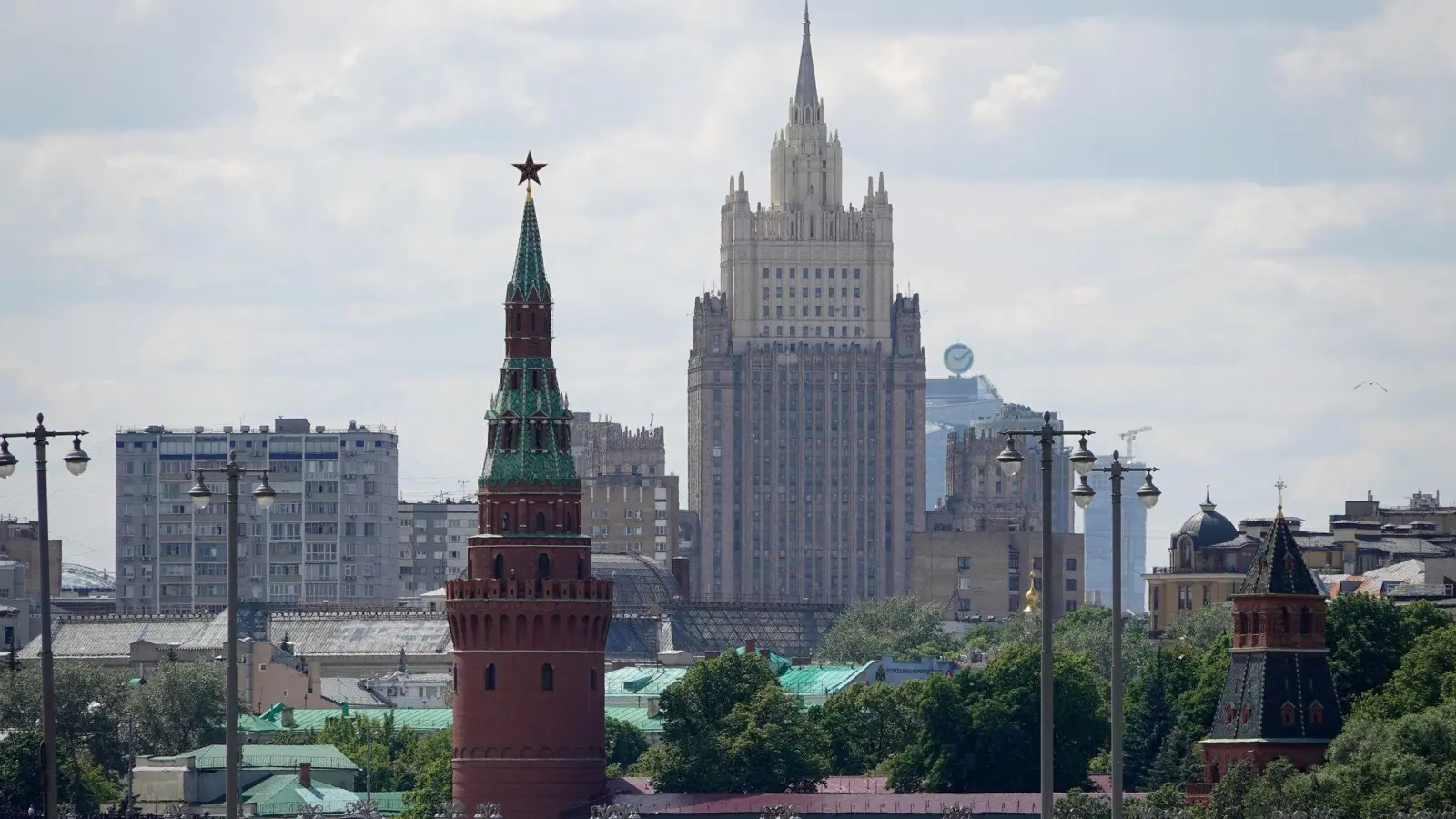 Das Außenministerium in Moskau hatte bereits Strafmaßnahmen gegen deutsche Journalisten angedroht. (Archivbild)  (Foto: Ulf Mauder/dpa)