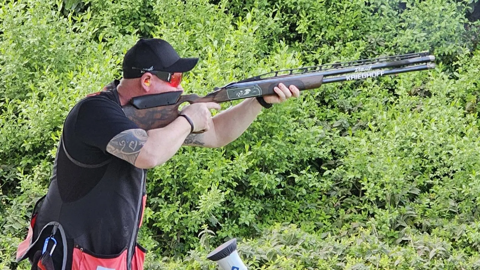 119 Treffer erzielte Andreas Löw in Frankreich (hier bei einem anderen Wettkampf). (Foto: Melanie Weth Löw)