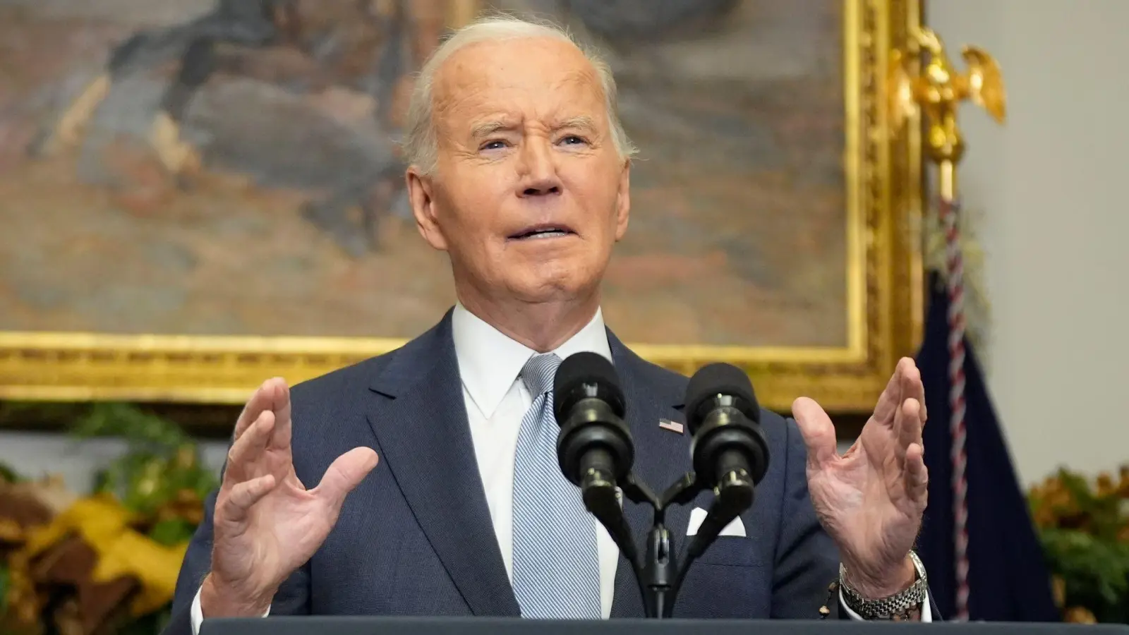 Biden will nicht zulassen, dass sich die Terrormiliz IS das Machtvakuum in Syrien zu Nutzen macht. (Foto: Manuel Balce Ceneta/AP)