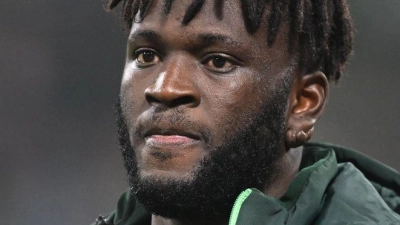 Victor Boniface bei Werder Bremen. (Foto: Carmen Jaspersen/dpa)