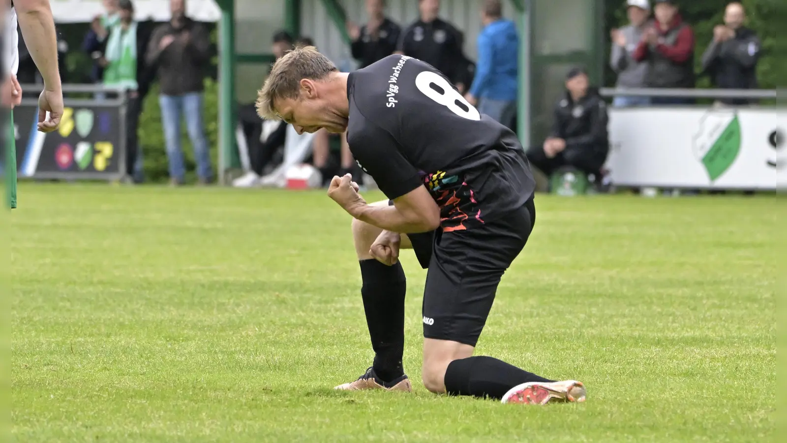 Mit drei Toren war Timo Schaller der prägende Mann im Team der Gastgeber. (Foto: Martin Rügner)