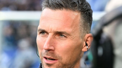 Für KSC-Trainer Christian Eichner sind die nächsten Woche eine Abschiedstournee. (Foto: Uli Deck/dpa)