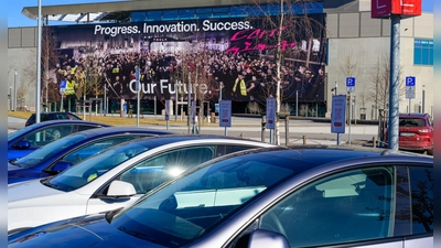 Die Staatsanwaltschaft Frankfurt (Oder) äußert sich zu Ermittlungen nach einem Vorwurf von Tesla gegen die IG Metall. (Archivbild) (Foto: Patrick Pleul/dpa)