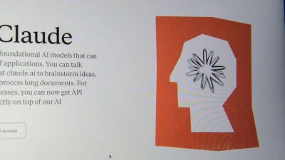 Anthropic ist vor allem bekannt für seine KI-Software Claude, die mit ChatGPT konkurriert. (Archivbild) (Foto: Andrej Sokolow/dpa)