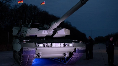 Der Leopard 2 ist wohl das bekannteste Produkt des Rüstungskonzerns KNDS. (Archivbild) (Foto: Sven Hoppe/dpa)