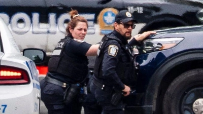 Bei der Schießerei wurde ein Polizeibeamter und ein Zivilist getötet. (Foto: Christopher Katsarov/The Canadian Press/AP/dpa)