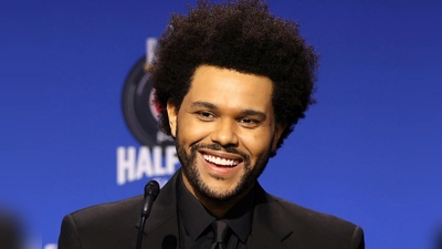 The Weeknd zeigt sich in seiner ersten Spielfilm-Hauptrolle. (Archivbild)  (Foto: Perry Knotts/NFL/AP/dpa)