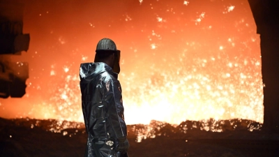 Die EU will, dass sauberer Stahl hergestellt wird. (Symbolbild) (Foto: Federico Gambarini/dpa)