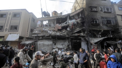 Im Raum Chan Junis soll es intensive Angriffe der israelischen Streitkräfte geben. (Foto: Mohammed Talatene/dpa)