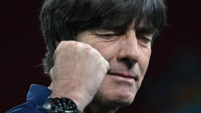 Weiter geht&#39;s gegen England: Das 197. war nicht das letzte Spiel von Joachim Löw als Bundestrainer. (Foto: Federico Gambarini/dpa)