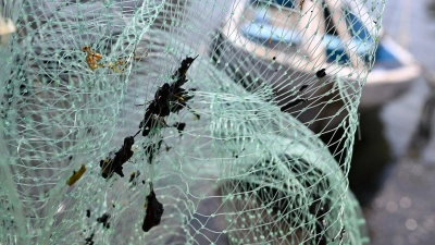 Erdölrückstände haben die Ausrüstung der Fischer verschmutzt, darunter Netze. (Foto: Yahir Ceballos/dpa)