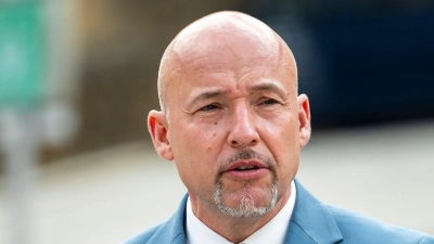 CSU-Landesgruppenchef Alexander Hoffmann hofft auf ein gutes Ergebnis für Thorsten Frei bei dessen geplanter Wahl zum Unionsfraktionschef im Bundestag.  (Foto: Daniel Vogl/dpa)