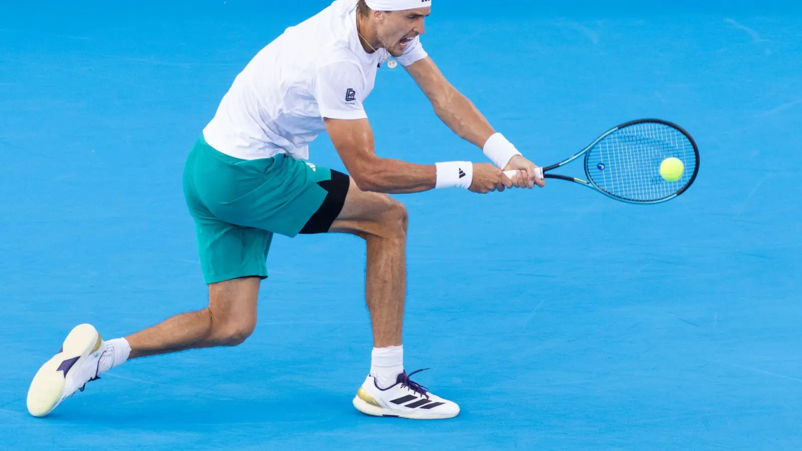 Alexander Zverev fühlt sich bei den US Open nach eigenen Worten wieder besser und frischer. (Foto: Wally Nell/ZUMA Press Wire/dpa)