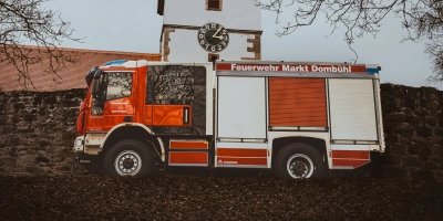 Vom 4. bis 6. Juli 2025 feiert die Freiwillige Feuerwehr Dombühl mit Live-Musik, einem großen Festumzug und Kulinarik vom Feinsten ihr 150-jähriges Bestehen.  (Foto: Pierre Irmisch)