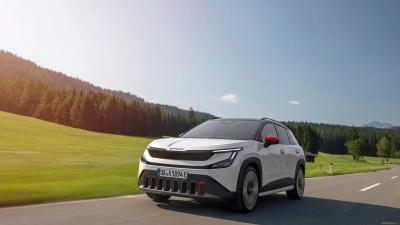 Der Epiq ist in drei Leistungsstufen erhältlich, mit Reichweiten von bis zu 441 Kilometern. (Foto: Škoda Auto/dpa-tmn)