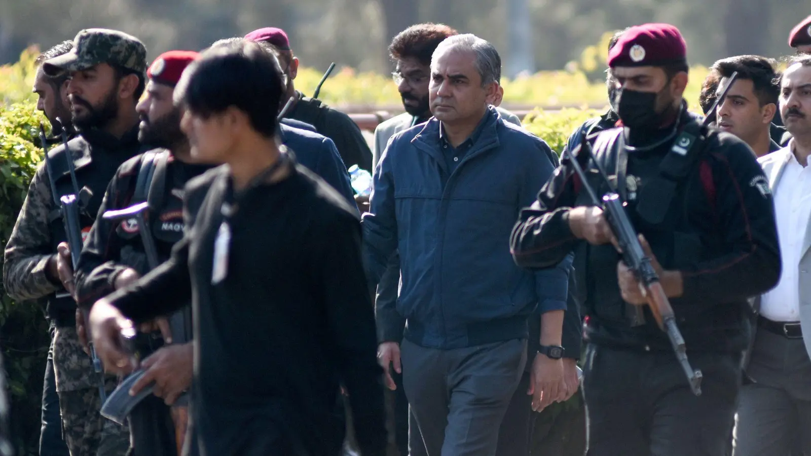 Pakistans Innenminister Mohsin Naqvi ist zu Gesprächen in Teheran eingetroffen. (Archivbild) (Foto: W.K. Yousufzai/AP/dpa)