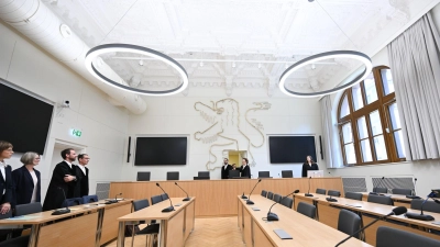 Im Sommermärchen-Prozess wurde vor dem Landgericht Frankfurt das Urteil gesprochen. (Foto: Arne Dedert/dpa POOL/dpa)