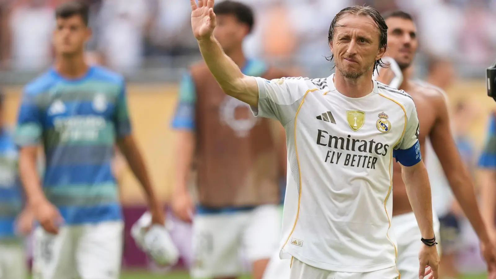 Luka Modric wird Real Madrid nach dem Ende der Club-WM verlassen. (Foto: Rebecca Blackwell/AP/dpa)