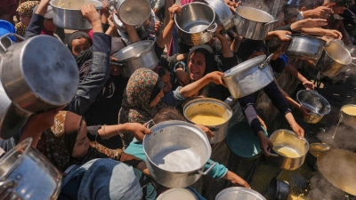 Weitere Prominente für Stopp von Waffenlieferungen an Israel.  (Foto: Jehad Alshrafi/AP/dpa)