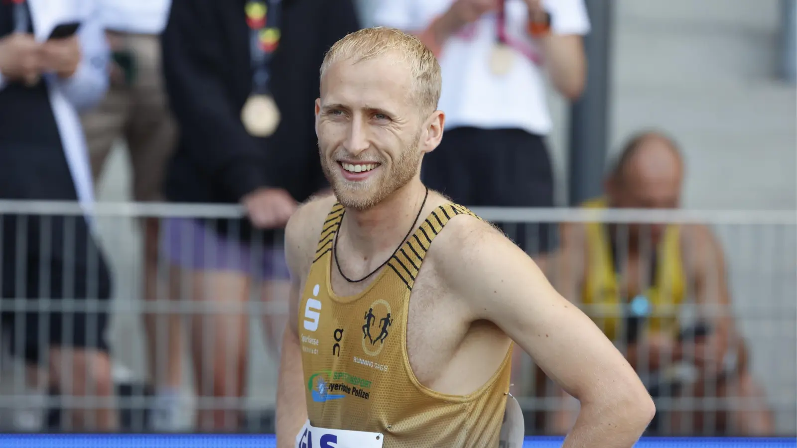 „Ich habe eine sehr gute Form:“ Florian Bremm, hier bei einem anderen Wettkampf, schaffte in Luxemburg eine neue Bestzeit. (Foto: Theo Kiefner)