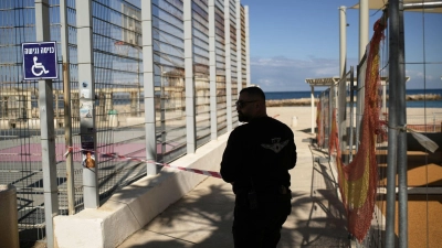 Raketenalarm in Israel. (Foto: Leo Correa/AP/dpa)