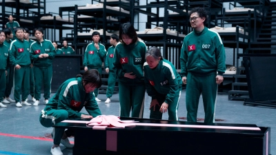 „Squid Game“ geht Ende Juni mit der finalen Staffel zu Ende. (Foto: Noh Ju-Han / Netflix/dpa)