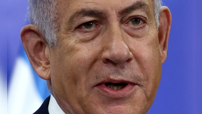 Israels Premier Netanjahu schickt eine Verhandlungsdelegation nach Katar. (Archivbild) (Foto: Evelyn Hockstein/Pool Reuters/dpa)