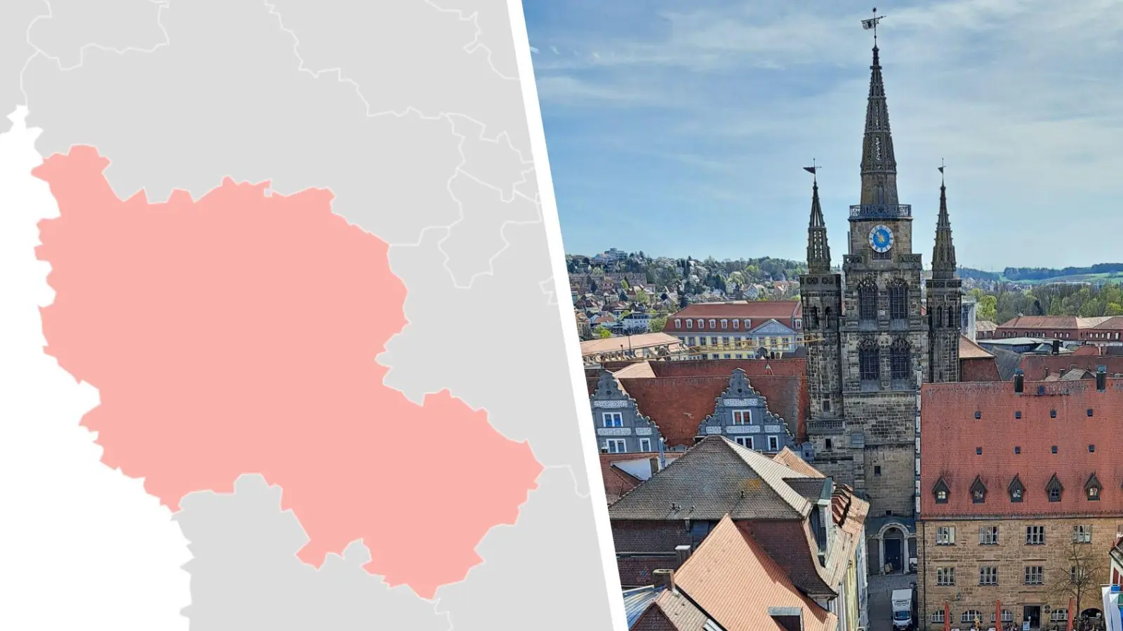 Der Bundestagswahlkreis 240 umfasst Stadt und Landkreis Ansbach sowie den Landkreis Weißenburg-Gunzenhausen. (Foto: Datawrapper/Alexander Biernoth)