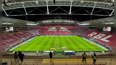 In Leipzig will die Nationalmannschaft die WM-Teilnahme perfekt machen.  (Foto: Jan Woitas/dpa)