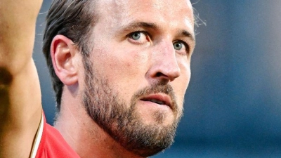 Einer der Favoriten auf den Gewinn des Ballon d'Or: Bayern-Stürmer Harry Kane. (Archivbild) (Foto: Uwe Anspach/dpa)