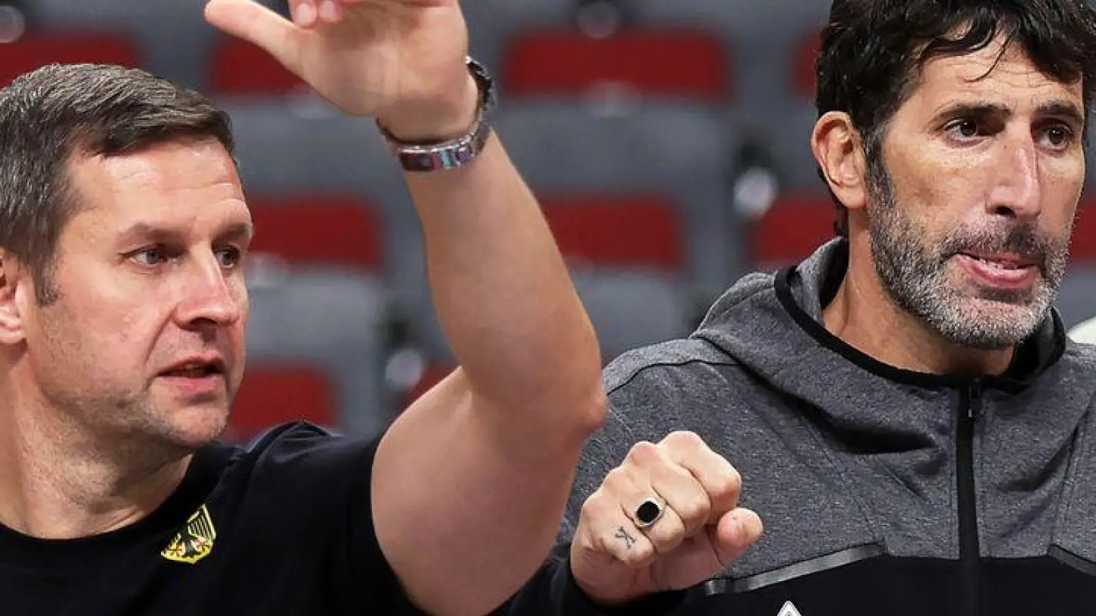 Alan Ibrahimagic trägt während der deutschen EM-Spiele die Verantwortung. (Foto: Matthias Stickel/dpa)