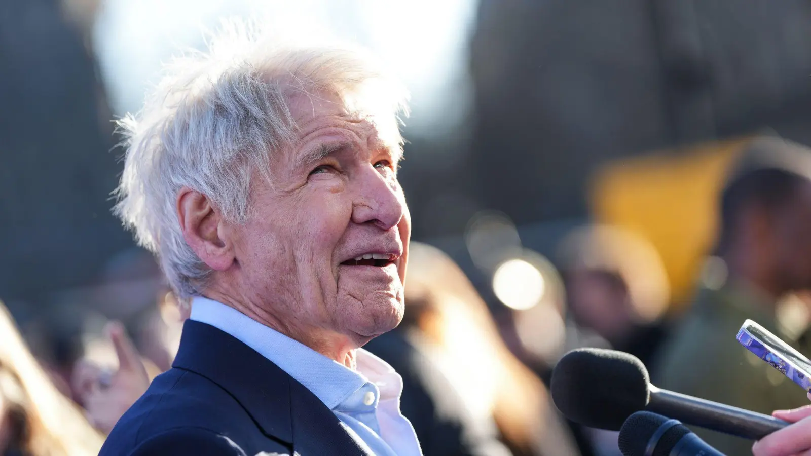 Harrison Ford bei der Europa-Premiere des Films „Captain America: Brave New World“ in London (Foto: Scott A Garfitt/Invision/AP/dpa)