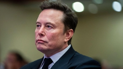 Hat Sympathien für die AfD: Tech-Milliardär Musk. (Archivbild) (Foto: Allison Robbert/AFP Pool via AP/dpa)