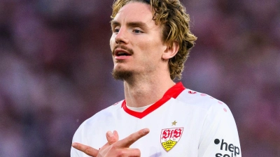 Nick Woltemade soll Berichten zufolge vor seinem Debüt im Kader der Nationalmannschaft stehen.  (Foto: Tom Weller/dpa)
