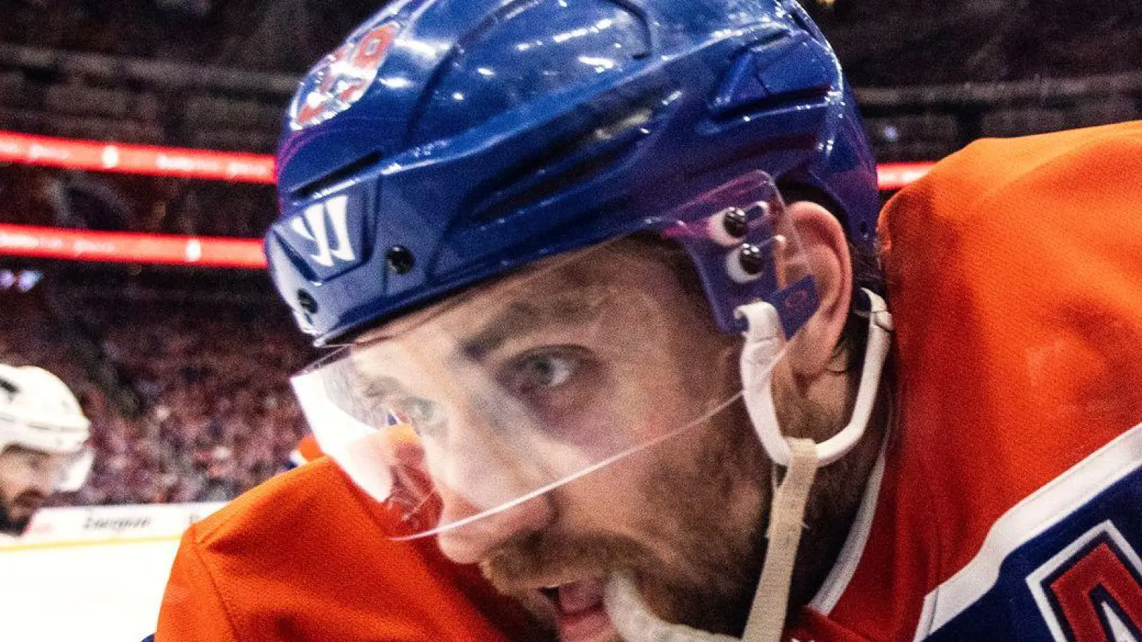 Leon Draisaitl blieb im sechsten Spiel erstmals ohne Scorerpunkt. (Foto: Jason Franson/The Canadian Press via AP/dpa)