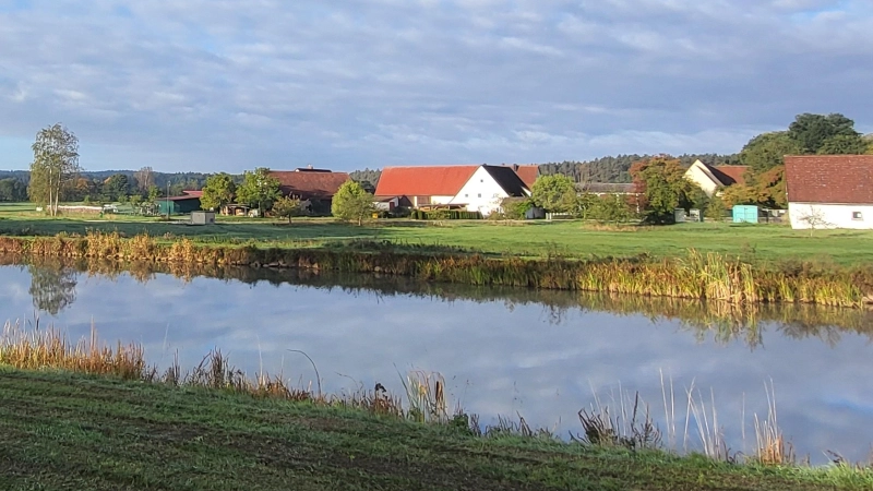 In Langfurths Ortsteil Stöckau soll am Ortsrand ein Baugebiet mit vier neuen Bauplätzen entstehen. (Foto: Albert Schülein)