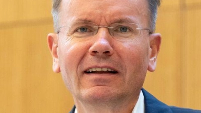Ex-Wirecard-Chef Markus Braun bei einem Prozesstag im Sommer 2025. (Archivbild) (Foto: Lennart Preiss/dpa)