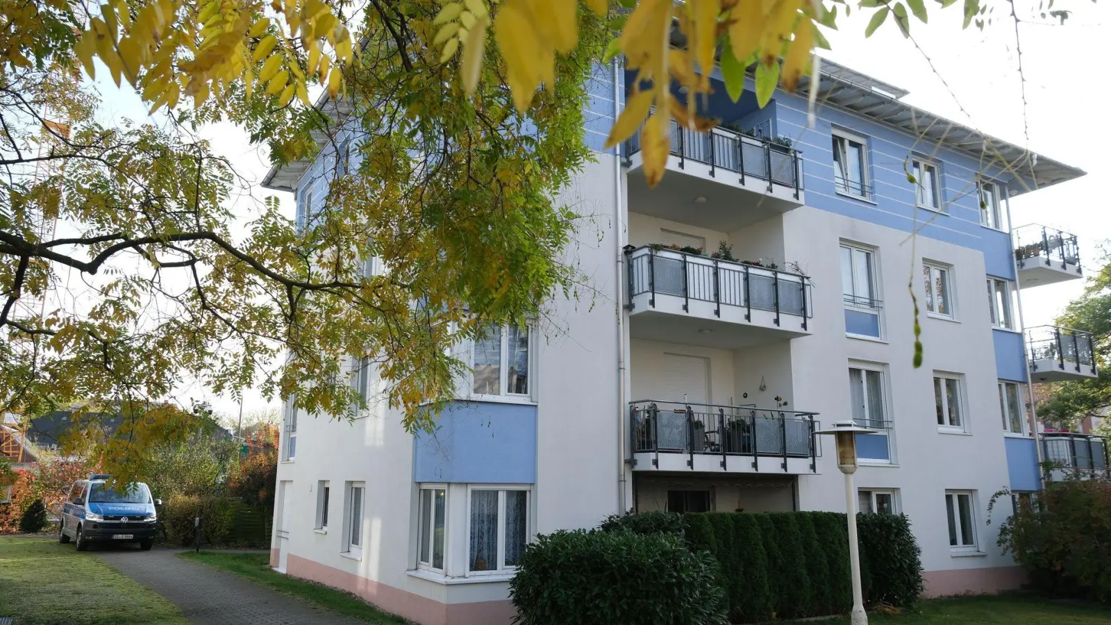 Die Eltern waren nicht zu Hause, als es zu dem Unglück kam. (Foto: Sebastian Willnow/dpa)